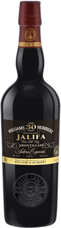 Бесплатная доставка | Крепленое вино Williams & Humbert Jalifa Amontillado Solera Especial VORS D.O. Jerez-Xérès-Sherry Андалусия Испания Palomino Fino бутылка Medium 50 cl