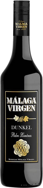 Envío gratis | Vino generoso Málaga Virgen Dunkel D.O. Sierras de Málaga Andalucía y Extremadura España Pedro Ximénez 75 cl