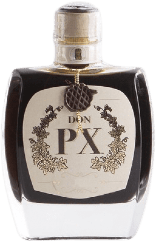 Free Shipping | Fortified wine Toro Albalá Don PX D.O. Montilla-Moriles Andalucía y Extremadura Spain Pedro Ximénez Hip Flask Bottle 20 cl