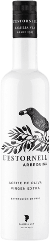 Kostenloser Versand | Olivenöl L'Estornell E-NOL Extra Nativ Spanien Arbequina Medium-Flasche 50 cl