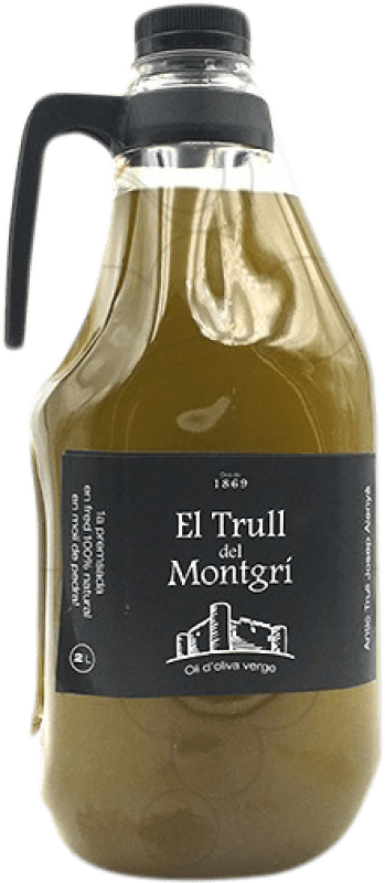 Spedizione Gratuita | Olio d'Oliva El Trull del Montgrí D.O. Empordà Catalogna Spagna Tanica 2 L PET