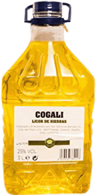 Licor de ervas Nor-Iberica de Bebidas Cogali PET Garrafão 3 L