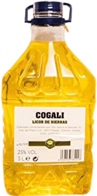 29,95 € | Herbal Liqueur Nor-Iberica de Bebidas Cogali Spain Jerrycan 3 L PET