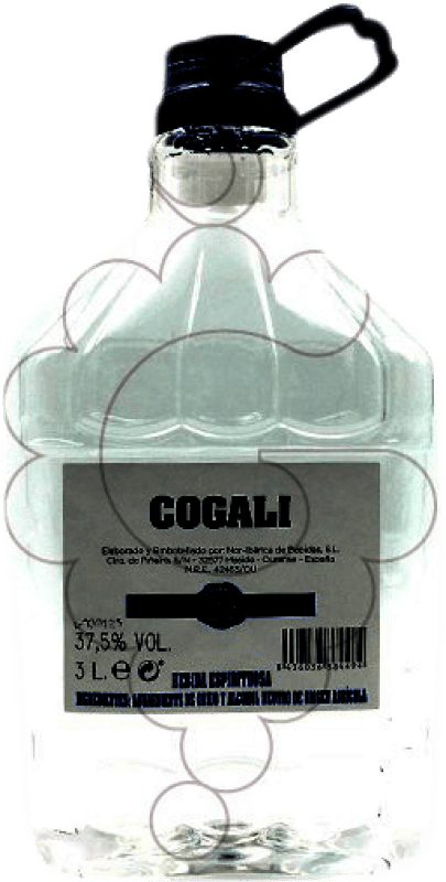 56,95 € 送料無料 | オルホ スペイン産の酒粕蒸留酒 Nor-Iberica de Bebidas Cogali ポリタンク 3 L PET — ペット