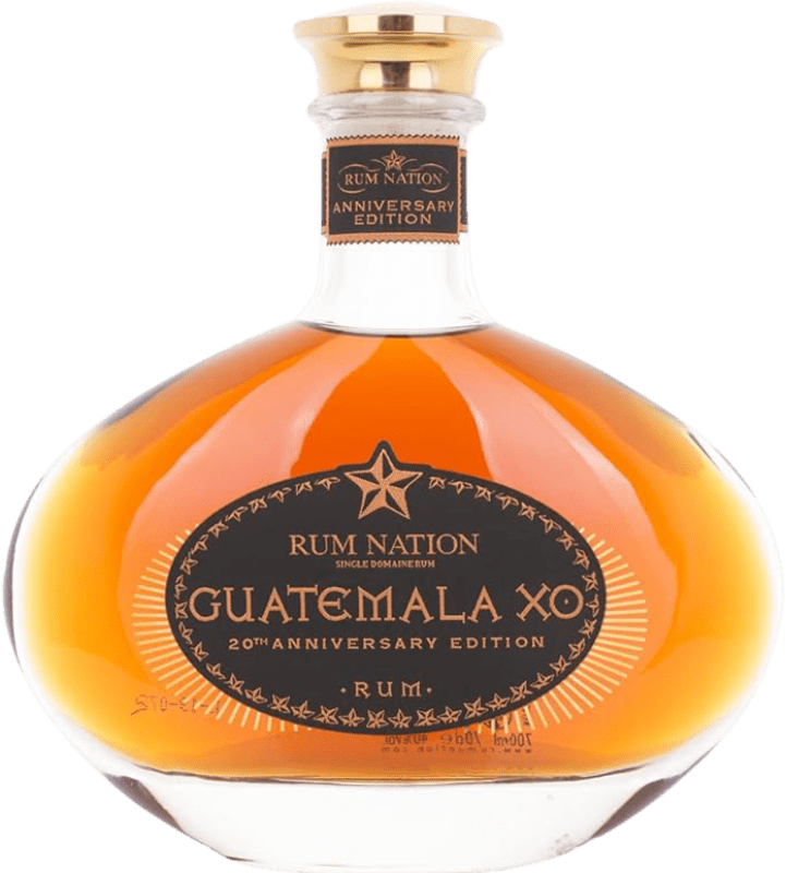 102,95 € Envio grátis | Rum Rum Nation Guatemala X.O. Extra Añejo