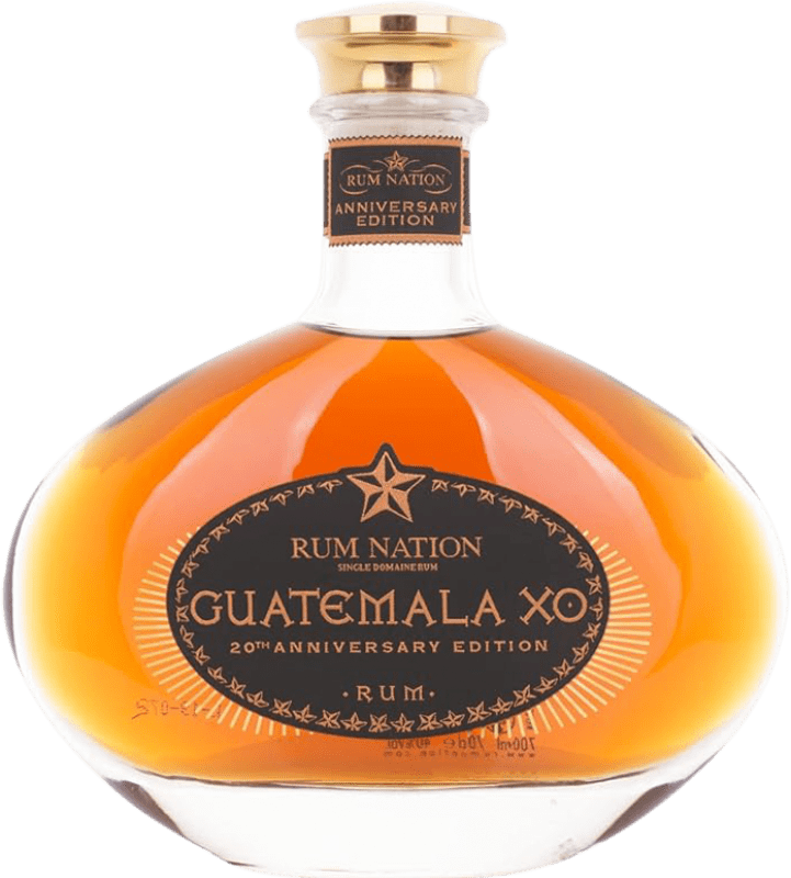 119,95 € Kostenloser Versand | Rum Rum Nation Guatemala X.O. Extra Añejo