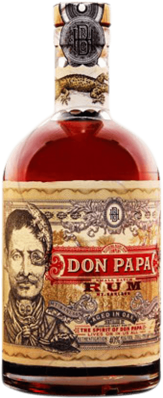 29,95 € 免费送货 | 朗姆酒 Don Papa Rum Extra Añejo 小瓶 20 cl