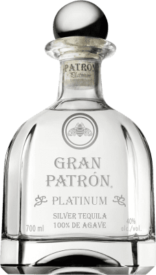 Tequila Patrón Gran Patrón Platinum — Édition Platine, Blanco — Blanc 70 cl