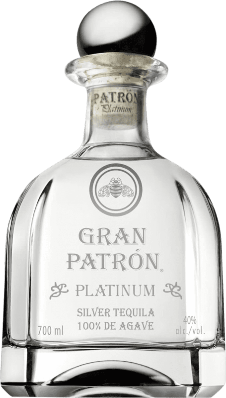 239,95 € | Tequila Patrón Gran Patrón Platinum — Edition Platin, Blanco — Weißer Mexiko 70 cl