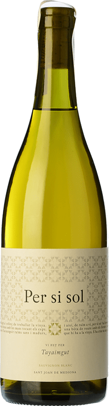 16,95 € | Белое вино Tayaimgut Per si sol Blanco старения D.O. Catalunya Каталония Испания Sauvignon White 75 cl