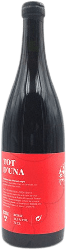 Envio grátis | Vinho Rosé Vins Jordi Esteve Rim Tot d'Una Jovem D.O. Catalunya Catalunha Espanha Garnacha — Grenache 75 cl