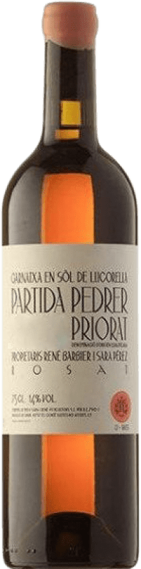 32,95 € | Rosé wine Sara i René Partida Pedrer Rosat Crianza D.O.Ca. Priorat Catalonia Spain Grenache Bottle 75 cl