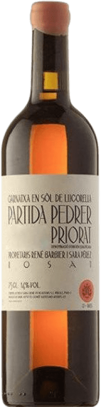 免费送货 | 玫瑰酒 Sara i René Partida Pedrer Rosat 岁 D.O.Ca. Priorat 加泰罗尼亚 西班牙 Grenache 75 cl