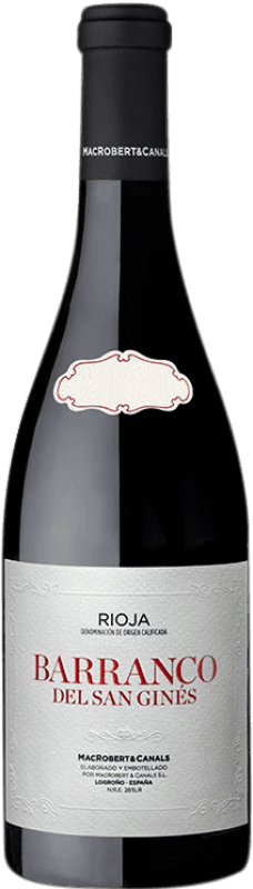92,95 € | Vin Rouge MacRobert & Canals Barranco del San Ginés D.O.Ca. Rioja Pays Basque Espagne Tempranillo, Garnacha — Grenache, Graciano, Mazuelo, Viura 75 cl