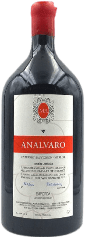 245,95 € | 赤ワイン Analvaro D.O. Empordà カタロニア スペイン Merlot, Cabernet Sauvignon ボトル Jéroboam-ダブルマグナム 3 L