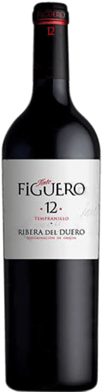 772,95 € | 赤ワイン Figuero 12 Meses 高齢者 D.O. Ribera del Duero カスティーリャ・イ・レオン スペイン Tempranillo ボトル Nabucodonosor 15 L