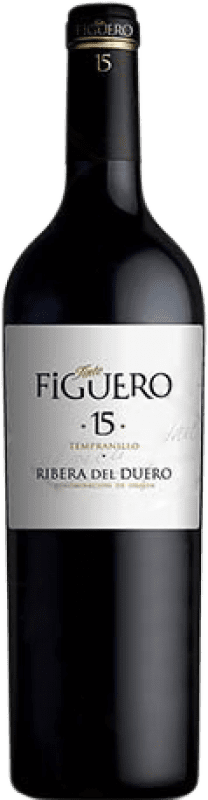 1 043,95 € | 红酒 Figuero 15 Meses 预订 D.O. Ribera del Duero 卡斯蒂利亚莱昂 西班牙 Tempranillo 瓶子 Nabucodonosor 15 L
