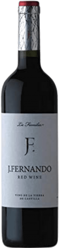 Free Shipping | Red wine J. Fernando Finca Venta de Don Quijote 6 Meses Oak I.G.P. Vino de la Tierra de Castilla Castilla la Mancha y Madrid Spain Tempranillo 75 cl