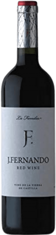 Envío gratis | Vino tinto J. Fernando Finca Venta de Don Quijote 6 Meses Roble I.G.P. Vino de la Tierra de Castilla Castilla la Mancha y Madrid España Tempranillo 75 cl