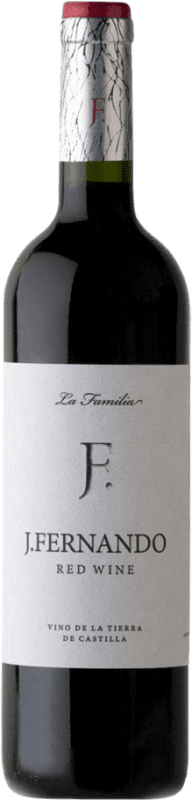 Free Shipping | Red wine J. Fernando Finca Venta de Don Quijote La Familia Young I.G.P. Vino de la Tierra de Castilla Castilla la Mancha y Madrid Spain Tempranillo, Grenache, Cabernet Sauvignon 75 cl