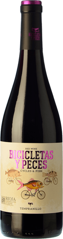 8,95 € | Красное вино Family Owned Bicicletas y Peces молодое D.O.Ca. Rioja Ла-Риоха Испания Tempranillo — Темпранильо 75 cl