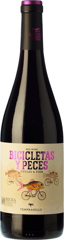 10,95 € | Red wine Family Owned Bicicletas y Peces Young D.O.Ca. Rioja The Rioja Spain Tempranillo 75 cl