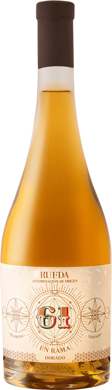29,95 € | 强化酒 Dorado. 61 en Rama D.O. Rueda 卡斯蒂利亚莱昂 西班牙 Palomino Fino, Verdejo 75 cl