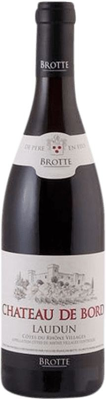 33,95 € Spedizione Gratuita | Vino rosso Brotte Laudun A.O.C. Côtes du Rhône Villages