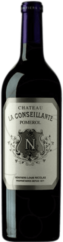 282,95 € | Vino rosso Héritiers Louis Nicolas Château La Conseillante A.O.C. Pomerol bordò Francia Merlot, Cabernet Franc 75 cl