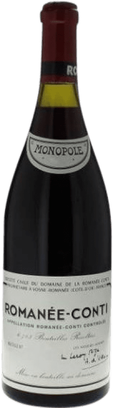 27 423,95 € | Red wine Romanée-Conti A.O.C. Romanée-Conti Burgundy France Pinot Black Bottle 75 cl