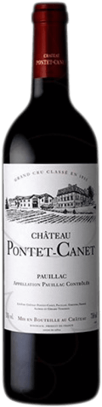 154,95 € | Red wine Château Pontet-Canet A.O.C. Pauillac Bordeaux France Merlot, Cabernet Sauvignon, Cabernet Franc, Petit Verdot Bottle 75 cl
