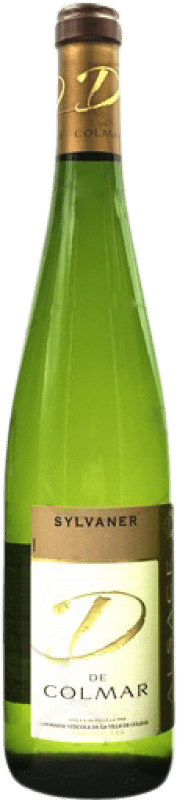 Kostenloser Versand | Weißwein Ville de Colmar Jung A.O.C. Alsace Frankreich Silvaner 75 cl