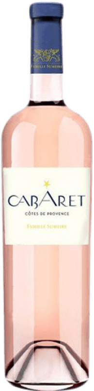 免费送货 | 桃红葡萄酒 Famille Sumeire Cabaret 年轻的 A.O.C. Côtes de Provence 普罗旺斯 法国 Garnacha — 歌海娜, Cinsault — 珍梭 75 cl