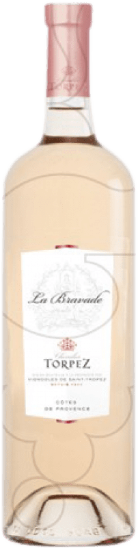 Spedizione Gratuita | Vino Rosato Torpez Saint-Tropez Bravade Giovane A.O.C. Côtes de Provence Provenza Francia Syrah, Garnacha — Grenache, Monastrell, Mazuelo, Cariñena — Carignano, Cinsault, Tibouren Bottiglia Magnum 1,5 L