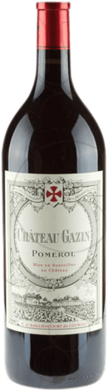 198,95 € | Vinho tinto Château Gazin Rocquencourt A.O.C. Pomerol Bordeaux França Merlot, Cabernet Sauvignon, Cabernet Franc Garrafa Magnum 1,5 L