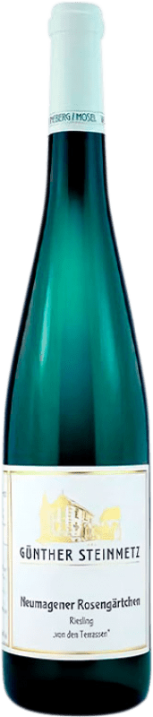 Бесплатная доставка | Белое вино Günther Steinmetz Neumagener Rosengartchen Von den Terrassen Q.b.A. Mosel Mosel Германия Riesling 75 cl