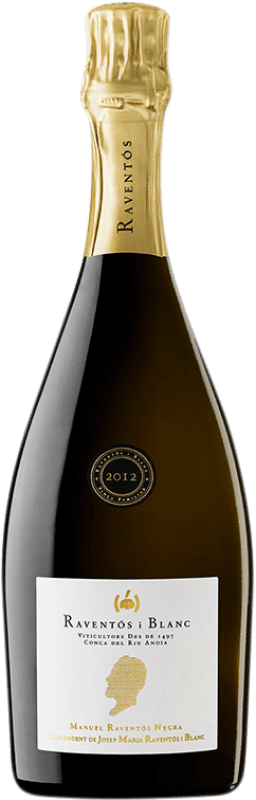74,95 € | Vin Mousseux Blanc Raventós i Blanc Negra Espagne Xarel·lo 75 cl