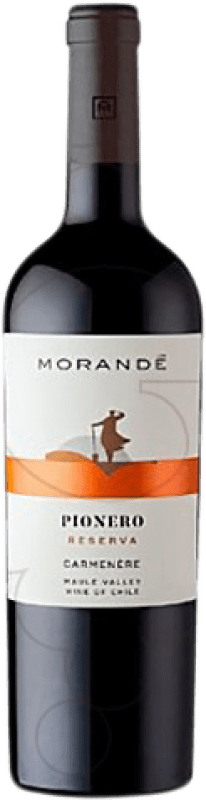 Envío gratis | Vino Tinto Morandé Pionero Reserva I.G. Valle del Maule Valle del Maule Chile Carmenère 75 cl