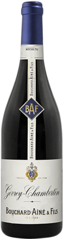 Free Shipping | Red wine Bouchard Ainé A.O.C. Gevrey-Chambertin Burgundy France Pinot Black 75 cl