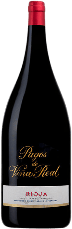 Free Shipping | Red wine Viña Real Pagos D.O.Ca. Rioja The Rioja Spain Tempranillo Magnum Bottle 1,5 L