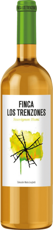 Free Shipping | White wine Condesa de Leganza Finca los Trenzones Young D.O. La Mancha Castilla la Mancha Spain Sauvignon White 75 cl