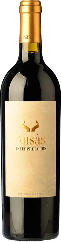 Бесплатная доставка | Красное вино Ausàs Interpretación D.O. Ribera del Duero Кастилия-Леон Испания Tempranillo — Темпранильо 75 cl