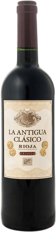 Envío gratis | Vino tinto Vinos del Atlántico La Antigua Clásico Crianza D.O.Ca. Rioja La Rioja España Tempranillo, Garnacha, Graciano 75 cl