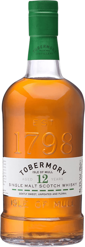69,95 € 免费送货 | 威士忌单一麦芽威士忌 Tobermory 12 岁