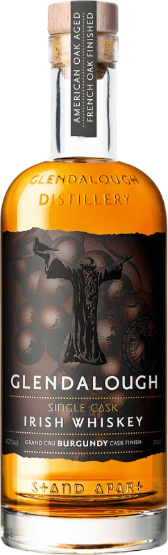 Envoi gratuit | Blended Whisky Glendalough Burgundy Finish Réserve Irlande 70 cl