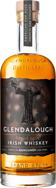 29,95 € Envío gratis | Whisky Blended Glendalough Burgundy Cask Finish — Acabado en Barrica Reserva