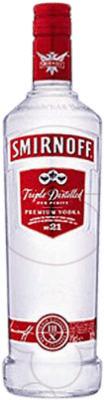 ウォッカ Smirnoff Etiqueta Roja rellenable 1 L