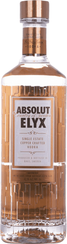 365,95 € Envio grátis | Vodca Absolut Elyx Garrafa Especial 3 L