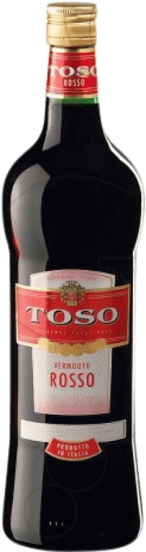 Envio grátis | Vermute Toso Tinto Itália 1 L