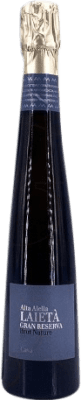 送料無料 | 白のスパークリングワイン Alta Alella AA Laieta Miniatura Brut — ブリュット レセルバ D.O. Cava カタロニア スペイン Pinot Noir — ピノ・ノワール, Chardonnay — シャルドネ ミニチュアボトル 5 cl